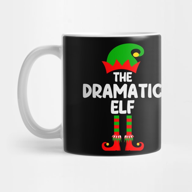 Dramatic Elf Matching Family Group Christmas Party Pajama by DragonTees